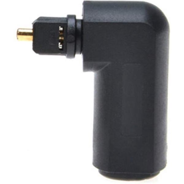 Toslink optische adapter - haaks - 90 - haakse optische kabel - audio adapter haaks