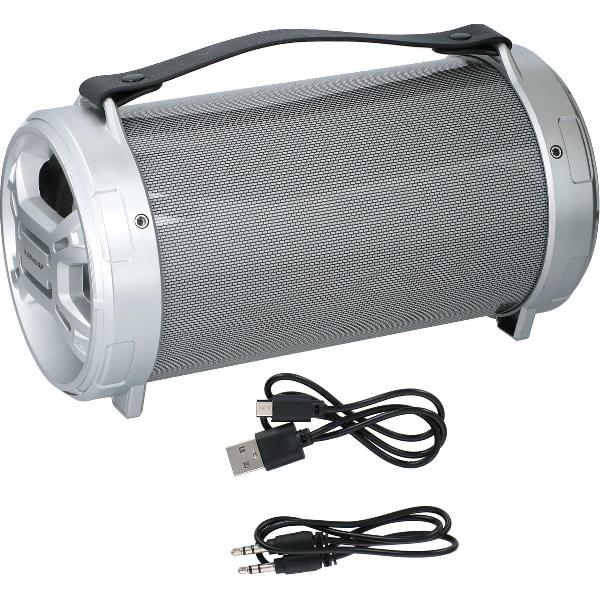 Dunlop Bluetooth Speaker - Draadloos - Draagbaar - 20 Watt - LED-Licht - Karaokefunctie