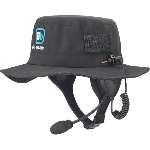BbTalkin surfhoed met IPX7 waterbestendige speaker met boommicrofoon