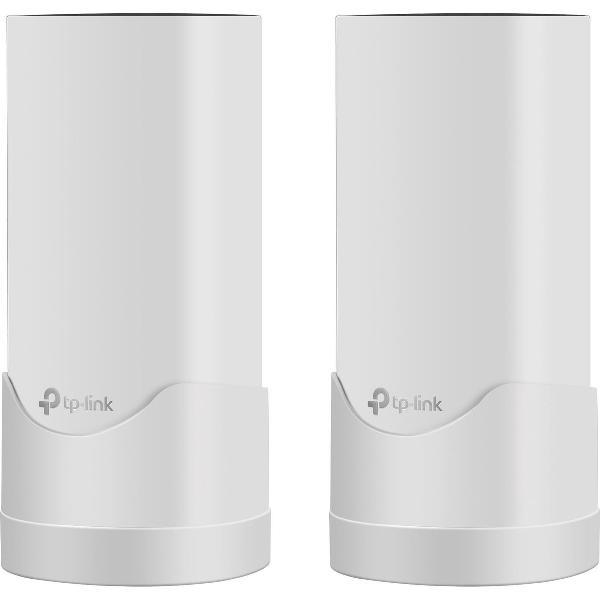 POCI Houder voor Wandmontage voor TP-Link Deco M4 / E4 / S4 / P9 Whole Home Mesh WIFI-systeem 2 stuk pakket. Met snoerbeheer, ruimtebesparend en gemakkelijk te verplaatsen. Wall mount bracket for Tp-link M4.