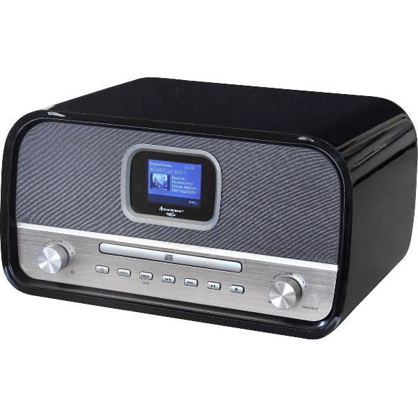 Soundmaster NMCDAB990BLACK Stereo DAB+ radio, CD speler, bluetooth, en USB