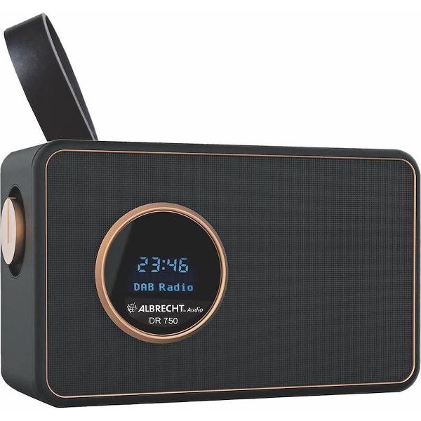 Albrecht DR 750 Tafelradio DAB+, DAB, FM DAB+, FM Zwart