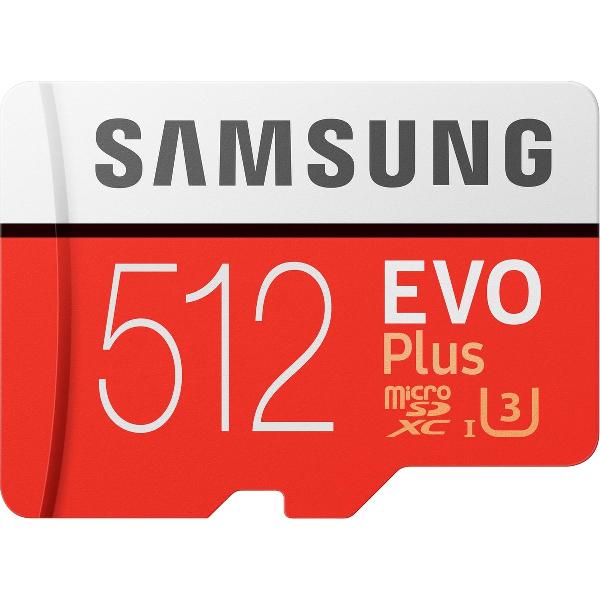 Samsung Evo Plus MicroSDXC 512GB - met adapter
