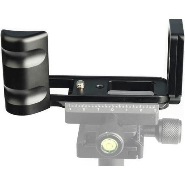 1/4 inch Verticale Shoot Quick Release L Plate Bracket Base Holder voor FUJIFILM X-E3 (Zwart)