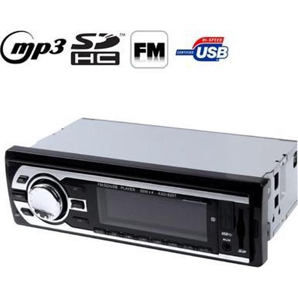 4 x 50 W LCD Car Audio MP3-speler met afstandsbediening, FM-radio functie, Ondersteuning S