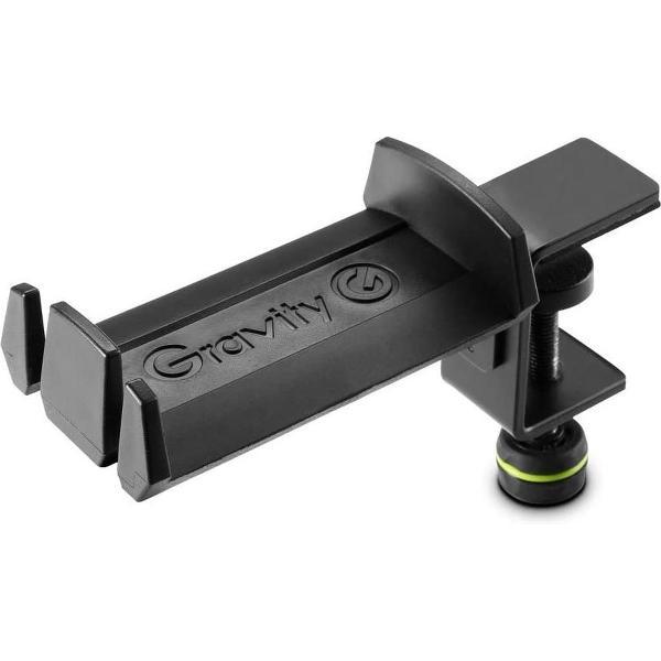 headset houder - Gravity GHPHTC01B Headphone Holder Black Desk Mount Black