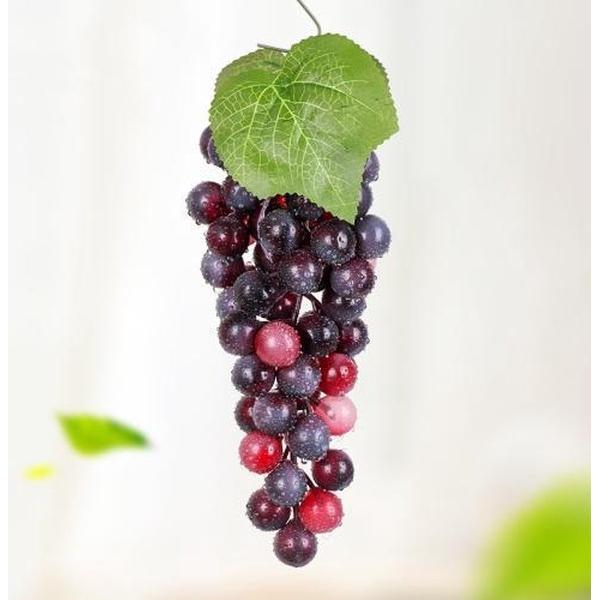 4 Trossen 60 Granulaat Agaat Druiven Simulatie Fruit Simulatie Druiven PVC met Crème Grape Shoot Props