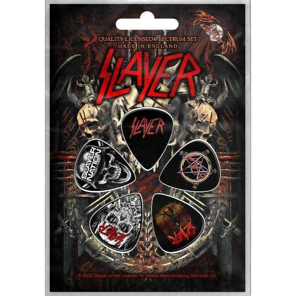 Slayer plectrum Demonic Set van 5 plectrums 1.00 mm