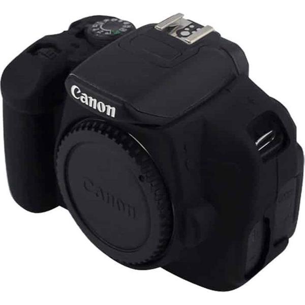 PULUZ zachte siliconen beschermhoes voor Canon EOS 650D / 700D (zwart)