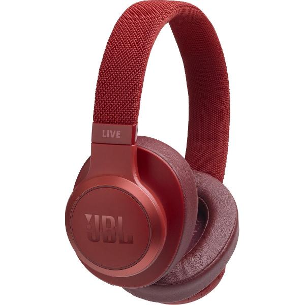 JBL Live 500BT - Over-ear bluetooth koptelefoon - Rood