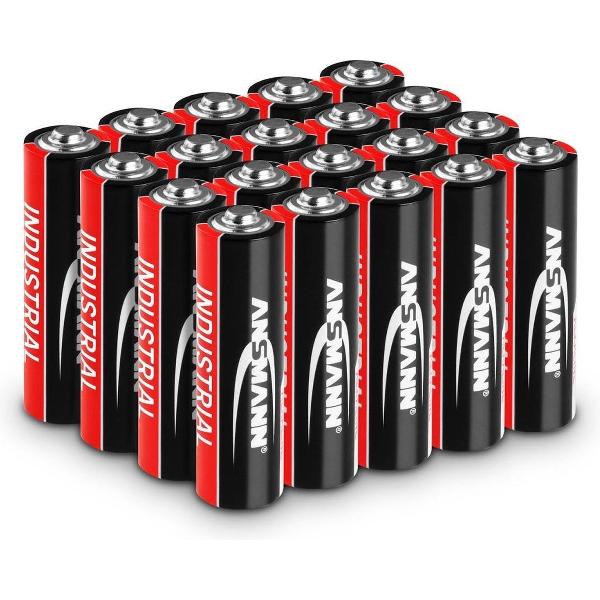 Ansmann alkaline batterijen - 20 x Mignon AA LR6 1,5 V