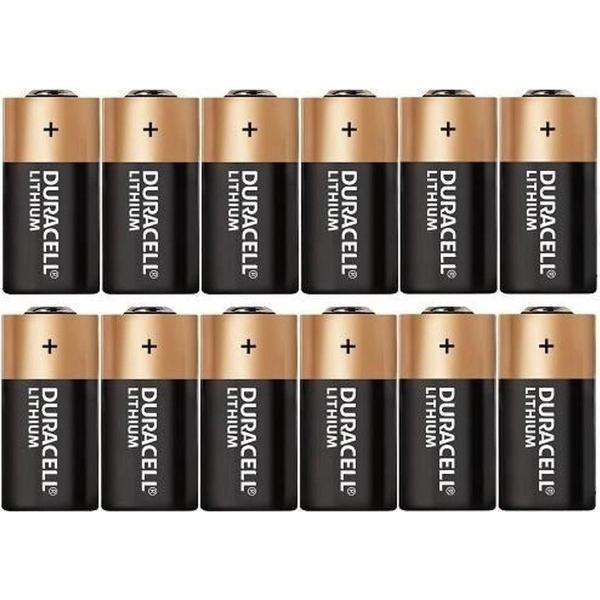 POWERDEAL: 12 STUKS DURACELL CR123 3V LITHIUM