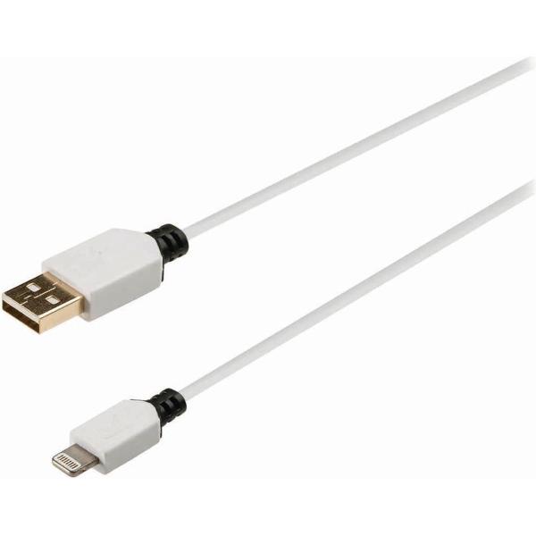 Nedis CCBW39300WT10 Data- En Oplaadkabel Apple Lightning 8-pins Male - Usb A Male 1,0 M Wit