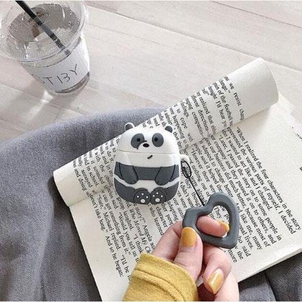 WeBareBears airpods case panda - airpods 1 - airpods case - airpods - case - airpods hoes - wijbloteberen - panda - we bare bears - airpods 2 - airpod - apple
