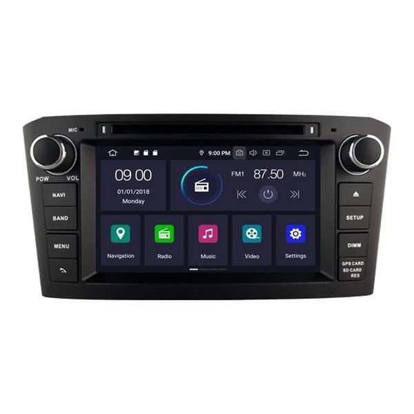 RVF 5587 Android 9 Navigatie Toyota avensis 2005-2008 dvd carkit usb dab+ 64GB