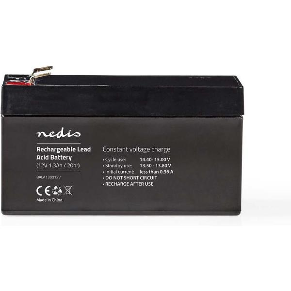 Nedis BALA130012V Oplaadbare Loodzuuraccu 12v 1300 Mah 97 X 43 X 52 Mm