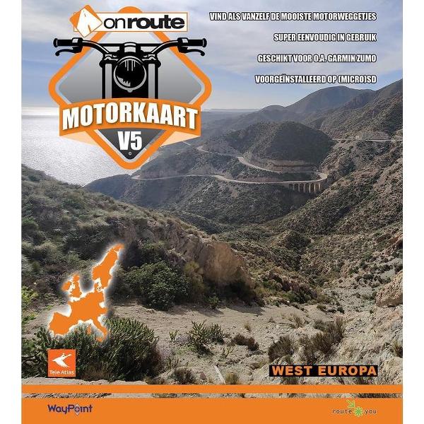 OnRoute Motorkaart V5 West-Europa
