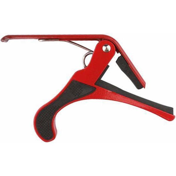 Capo - Guitar - Electric - Akoestic - Aluminium - Rood