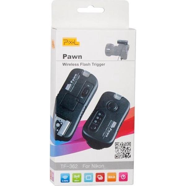 Pixel TF-362 - Afstandsbediening - Geschikt voor Nikon camera's/flitsers