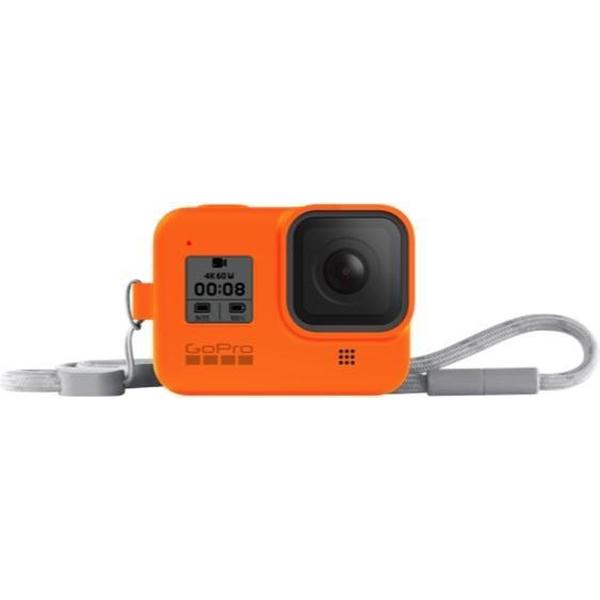GoPro Sleeve + Lanyard (HERO8 Black) Hyper Orange