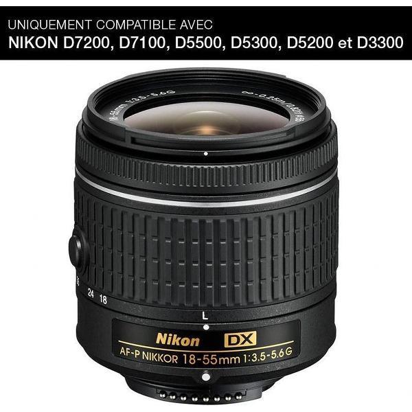 Nikon AF-P DX NIKKOR 18-55mm f/3.5-5.6G SLR Zwart