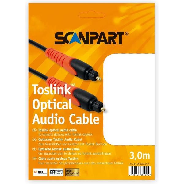 Scanpart Toslink Optical 3,0m