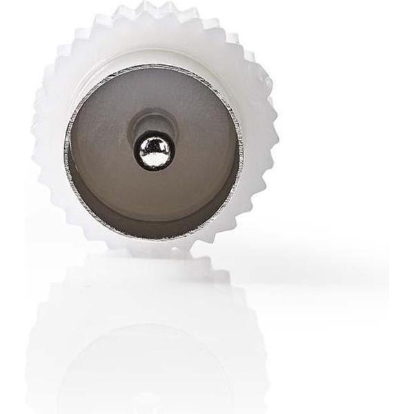 Nedis Koppelstuk coax mannelijk - coax mannelijk