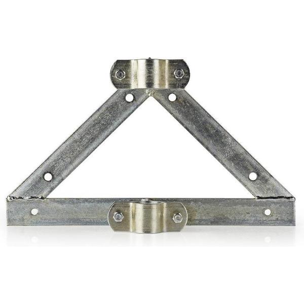 Satelliet Muurbeugel | Diameter mast: 32 - 42 mm | 90 mm wandafstand | Staal