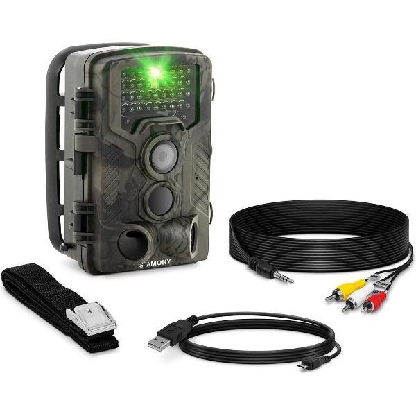Stamony Wildcamera - 8 MP - Full HD - 42 IR-LED's - 20 m - 0.3 s
