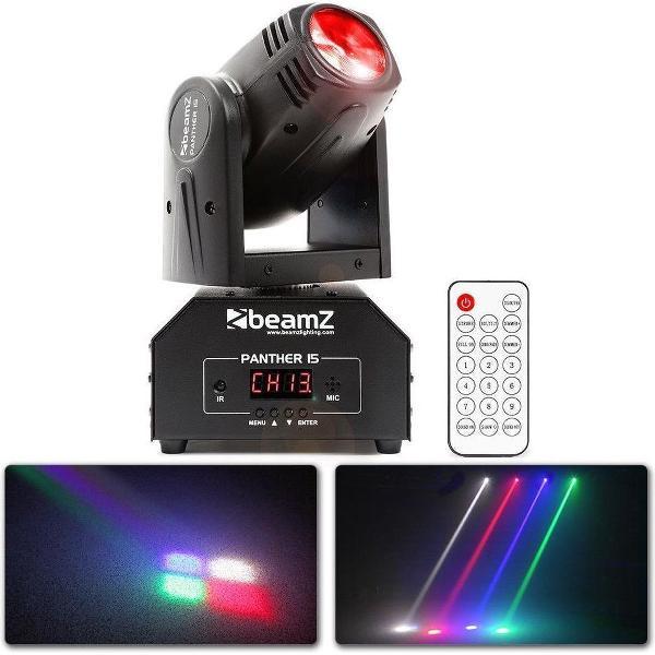 BeamZ Panther 15 Moving Head Met Afstandsbediening