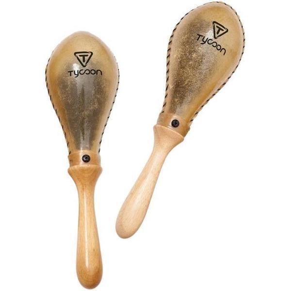 Tycoon: Oval Rawhide Maracas - Large