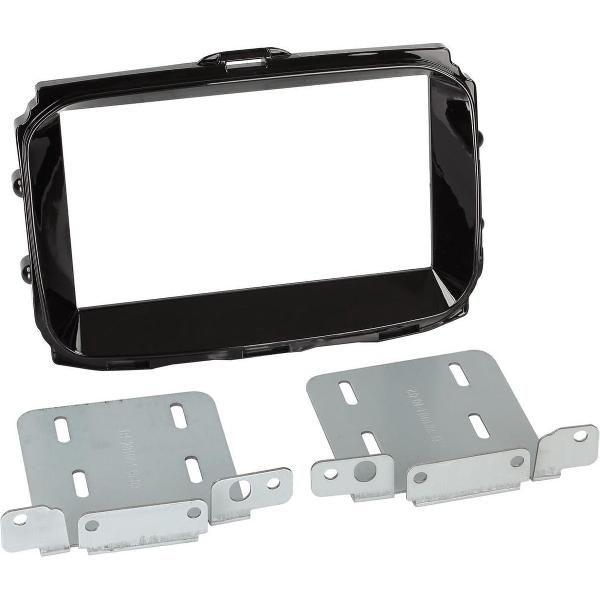 2-DIN Paneel Alfa Romeo Giulietta 2010-> Kleur: Piano Zwart