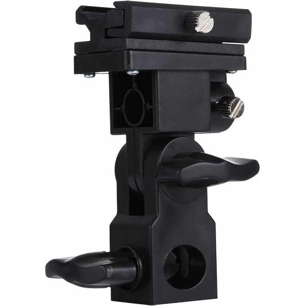 B Type Flitslicht Standaardsteun (zwart)