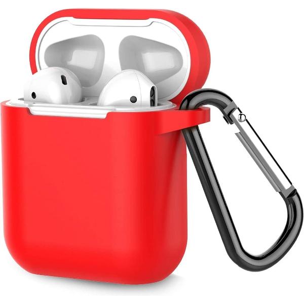 Siliconen Case AirPods 1 en 2 Rood