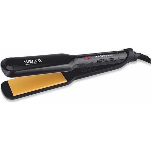 Keramische Hair Straighteners Haeger Golden sleek 230º C