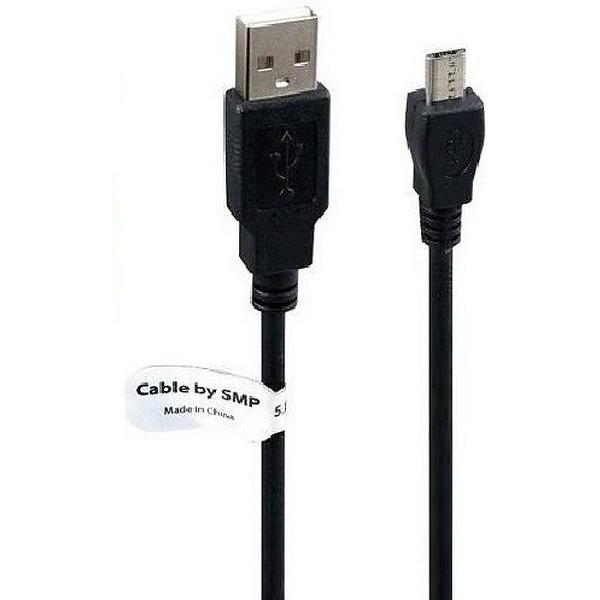 USB kabel 0,5 m. Data oplaadkabel. Past ook op Sony HDR- CX405, CX440, CX450, CX455, CX485, CX675, CX680, CX900, CX900E, CX625