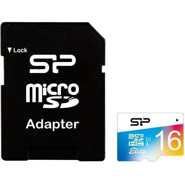 Silicon Power 16GB microSDHC 16GB MicroSDHC UHS-I Class 10 flashgeheugen