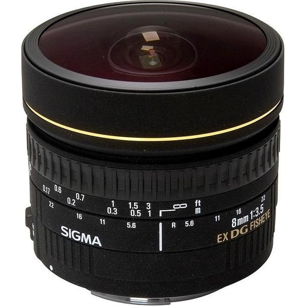 Sigma 8 mm - f/3.5 EX DG Circulair fisheye - fisheye lens - Geschikt voor Nikon