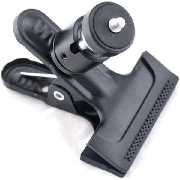 GadgetBay Universele houder klem voor GoPro HERO - Zwart