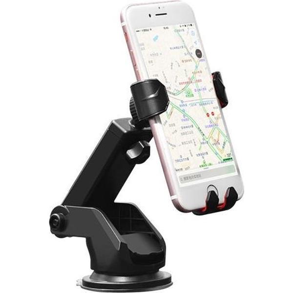 Hoco CA26 Kingcrab Universele telefoonhouder zuignap - Zwart Auto