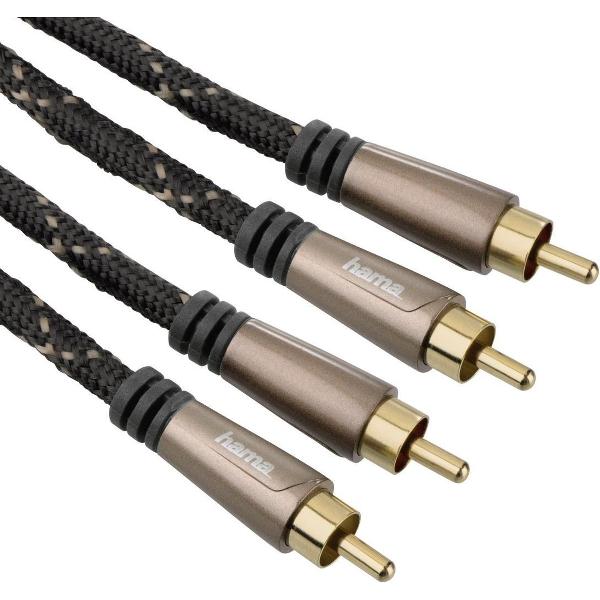 Hama Audiokabel - Tulp naar Tulp - 1.5 meter