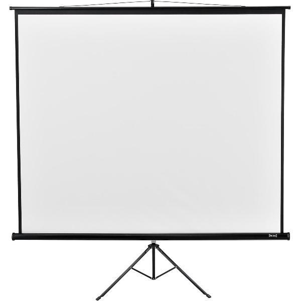 Projectiescherm met in hoogte verstelbaar statief 203x203 cm