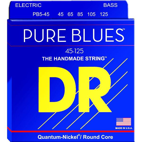 PB5-45 Pure Blues Round Core Bass 5-Strings 45-125