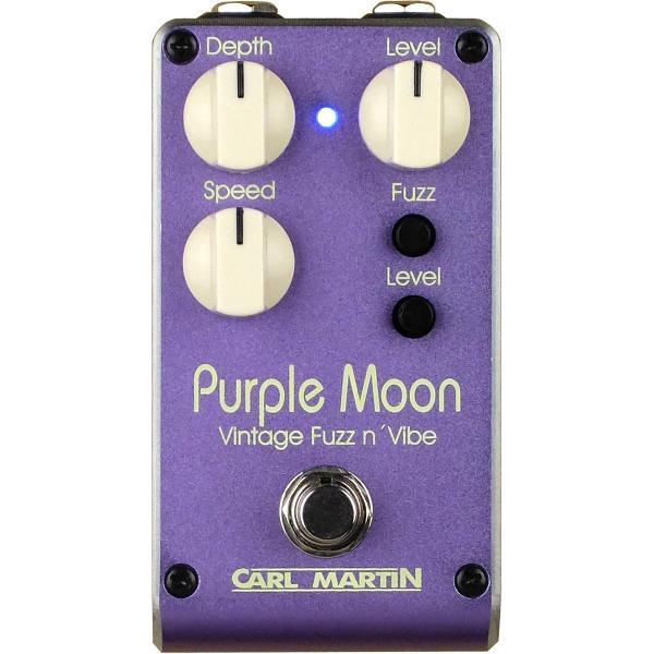 Carl Martin Purple Moon, Fuzz en Vibe effect pedaal, analoog