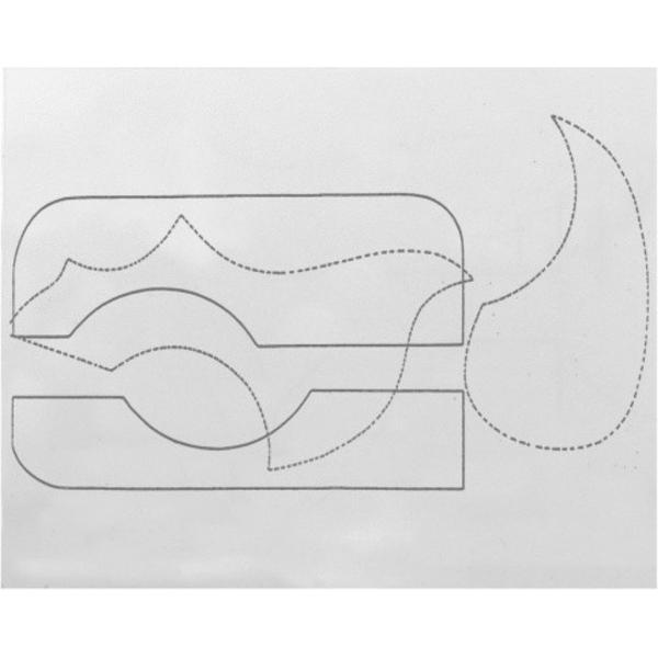 Pickguard Clear 20 x 25 cm