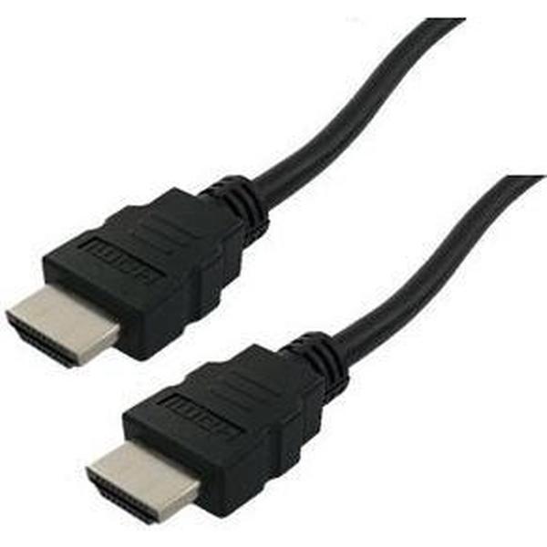 High Speed HDMI met Ethernet Kabel 5 Meter - Zwart