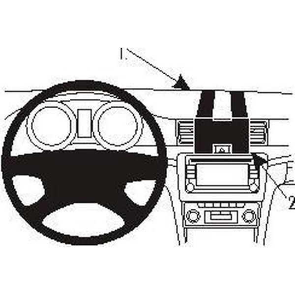 Houder - Brodit ProClip - Skoda Superb 2009-2014 versterkte Center mount