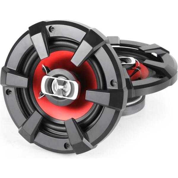 Auna SBC-6131 - Autospeakers - Zwart / Rood