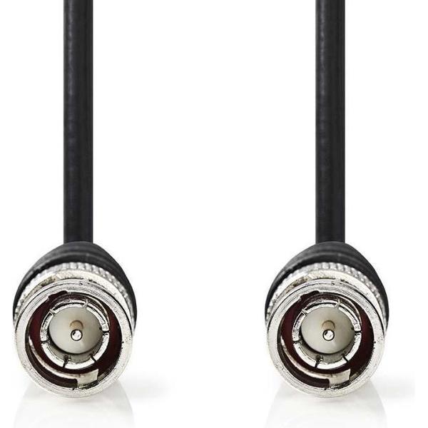 Nedis CVGP01000BK30 Bnc-videokabel Bnc Male - Bnc Male 3,0 M Zwart