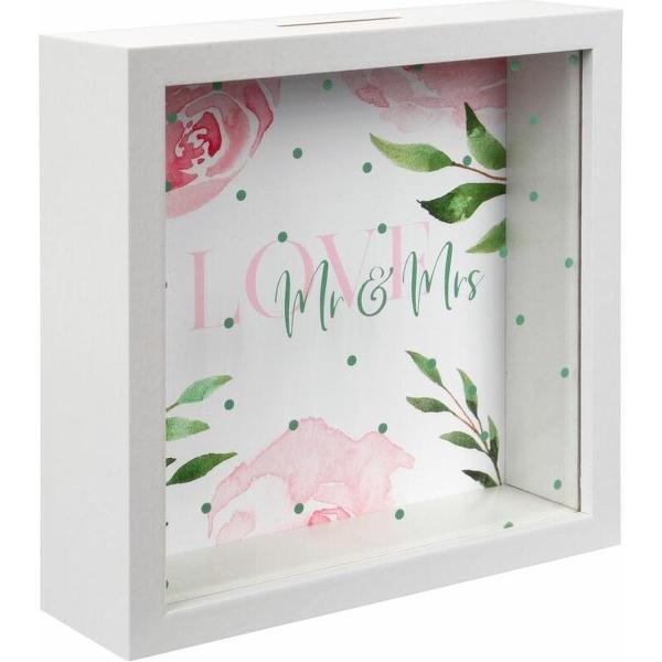 Goldbuch Mr. & Mrs. Wit Enkele fotolijst